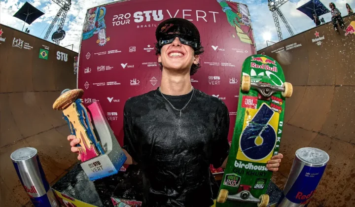 Brasil conquista prata e bronze no Mundial de Skate Vert no Paraguai