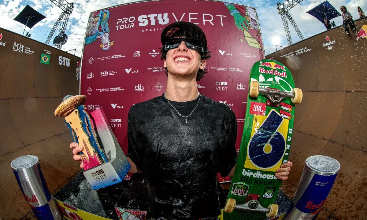 Brasil conquista prata e bronze no Mundial de Skate Vert no Paraguai